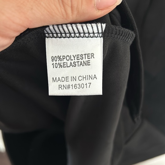 Princess Polly Black Aero Asymmetric Side Slit Midi Dress - Picture 9 of 11